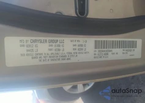 2010 Dodge Caliber Sxt z USA, uszkodzony, nr VIN 1B3CB4HA1AD550041